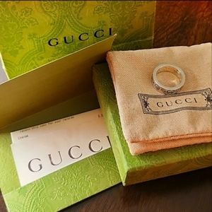 GucciGhost Ring - Silver